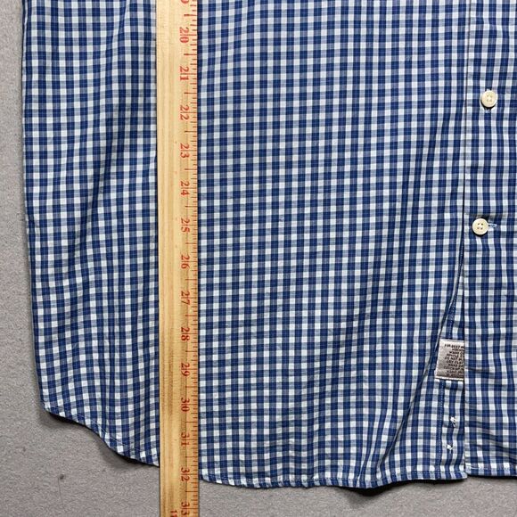 Peter Millar Shirt Mens Size XXL Button Down Blue Check Casual Preppy Career - Picture 5 of 11